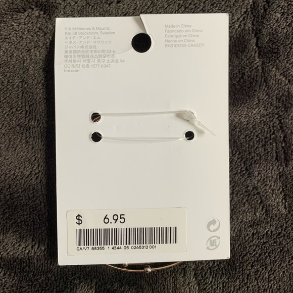 H&M rose golden brass bracelets set - Picture 2 of 2